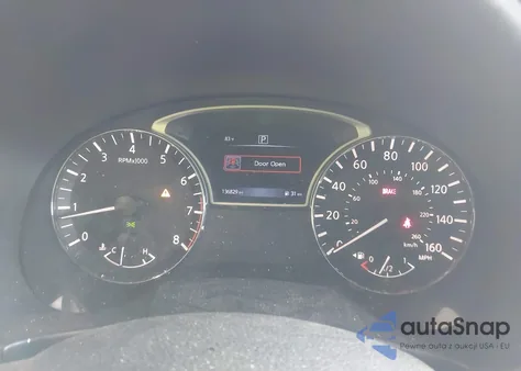 2016 Nissan Altima z USA, uszkodzony, nr VIN 1N4AL3AP5GN327697